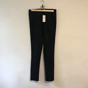 BCBGeneration Black Suede Leggings